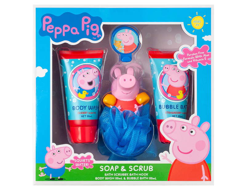 Peppa Pig Soap And Scrub Gift Set