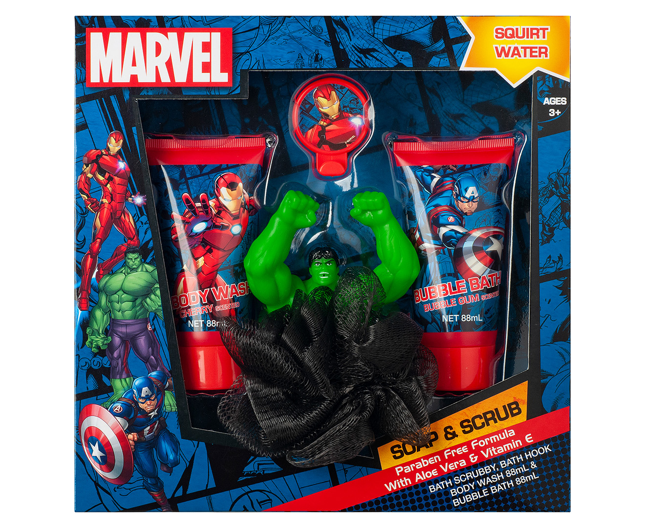 Marvel Soap & Scrub Set Spiderman Gift Set Each