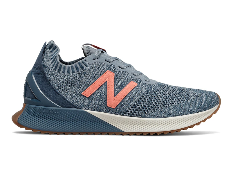 New Balance Women's FuelCell Echo Heritage Running Shoes - Slate/Stone Blue/Peach