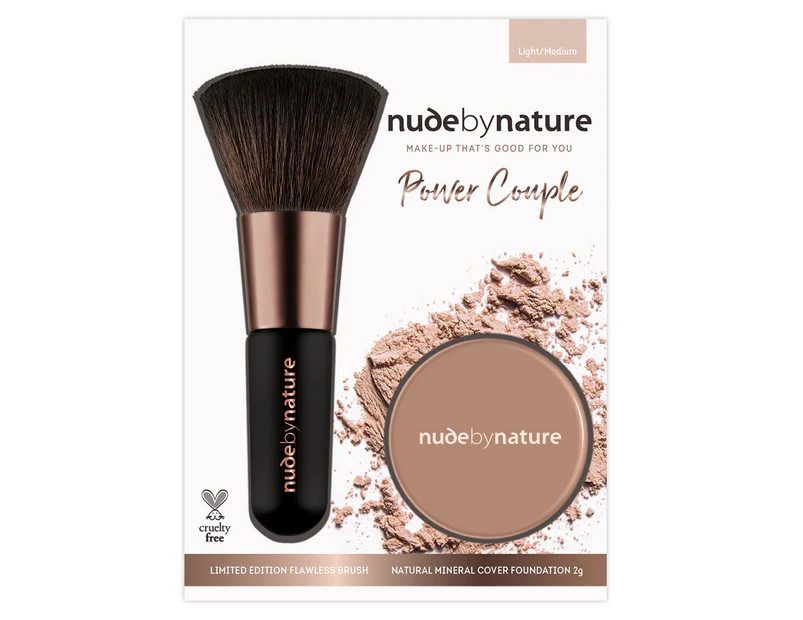 Nude By Nature Power Couple Duo 2g - Light/Medium