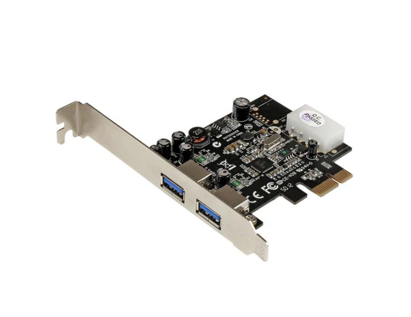 StarTech Dual Port 5Gbps USB 3 PCIe Controller Card with UASP