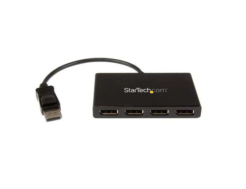 StarTech DisplayPort to DisplayPort Multi Monitor Hub - 4-Port MST Daisy Chain Splitter