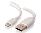 ALOGIC 2m USB to Lightning Cable for charge and sync (Apple Certified under MFI) White