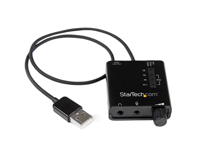 StarTech USB to Audio Converter External SPDIF Sound Card