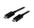 Startech 2m Thunderbolt 3 USB-C Cable - 40Gbps - Thunderbolt and USB