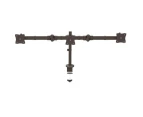 StarTech Triple-Monitor Mount - Steel - Articulating Arms