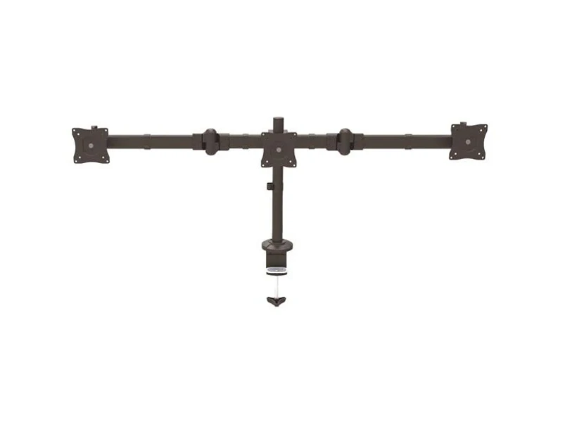 StarTech Triple-Monitor Mount - Steel - Articulating Arms