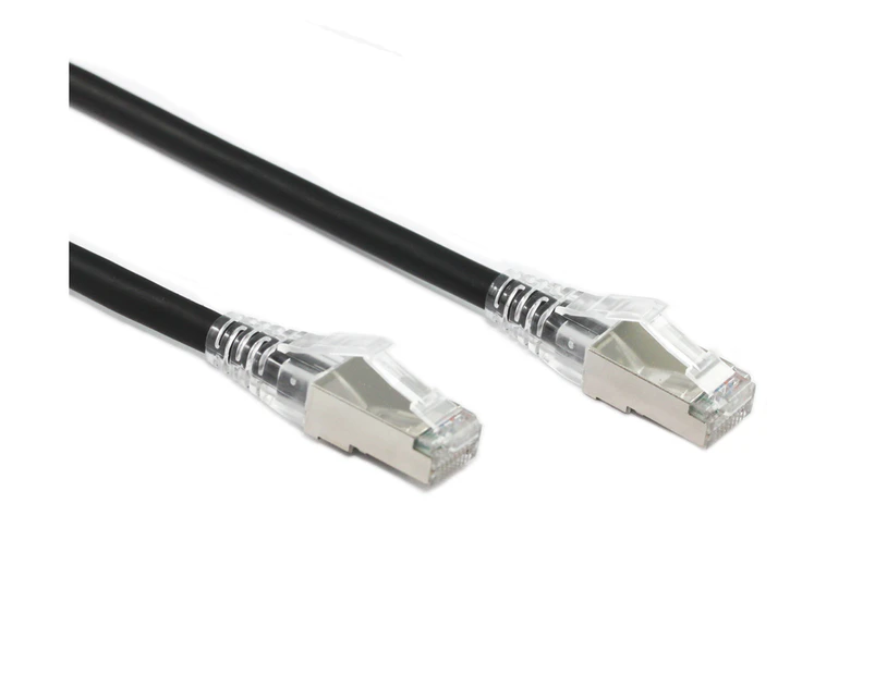 1M Black CAT6A SFTP Cable LSZH ( Component Test )