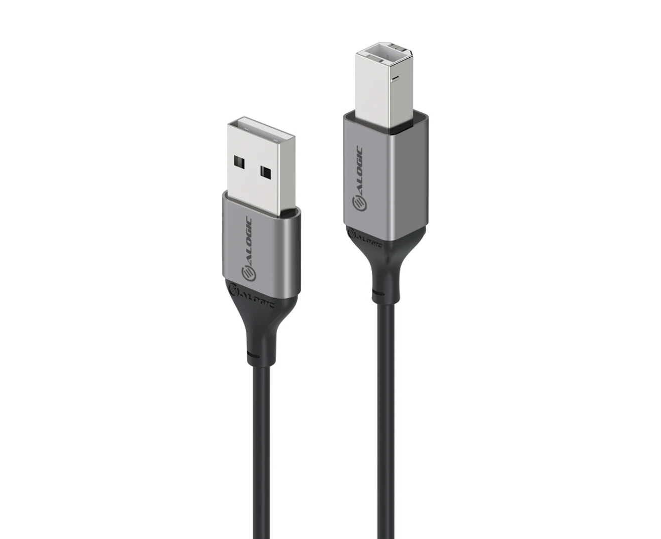 Alogic Ultra 5m USB 2.0 USB-A (Male) to USB-B (Male) Cable [U25ABRBK]