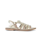 Grosby Girl's Laila Sandals - Soft Gold