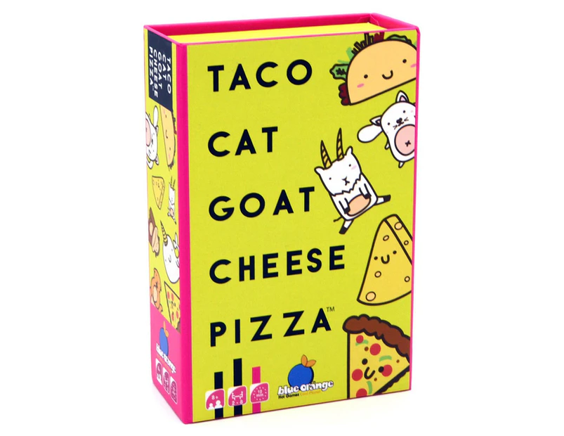 Taco! Cat! Goat! Cheese! Pizza! Card Game