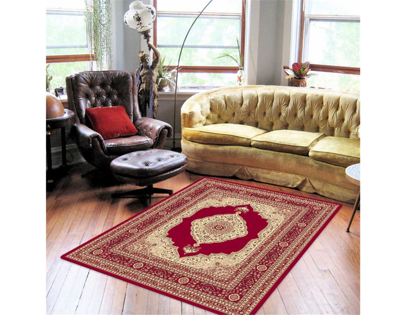 Turkish Ruby Red Rug