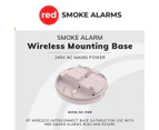 Red Smoke Alarms Wireless Base For 240V Smoke Alarms