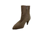 Michael Kors Womens Blaine Flex Leather Pointed Toe Mid-Calf Fashion Boots