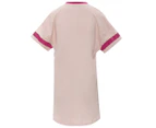Tommy Hilfiger Women's V-Neck Short Sleeve Dress - Pale Blush