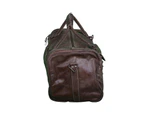 Square Weekend Leather Duffle Bag