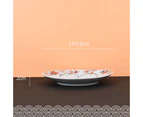 5 Piece Ceramic Cherry Blossom Dining Set Plates Home Kitchen Dinnerware Japan