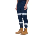 Elwood Workwear Men's Reflective Cuffed Pants - Navy