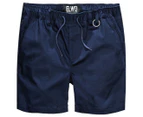 Elwood Workwear Men's Elastic Basic Shorts - Navy