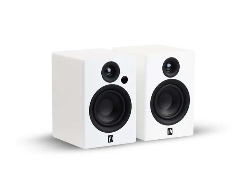 Aperion Allaire Bluetooth Bookshelf Speakers (Pure White, Pair)