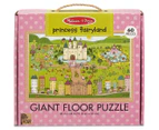 Melissa & Doug Princess Fairyland 60-Piece Floor Jigsaw Puzzle