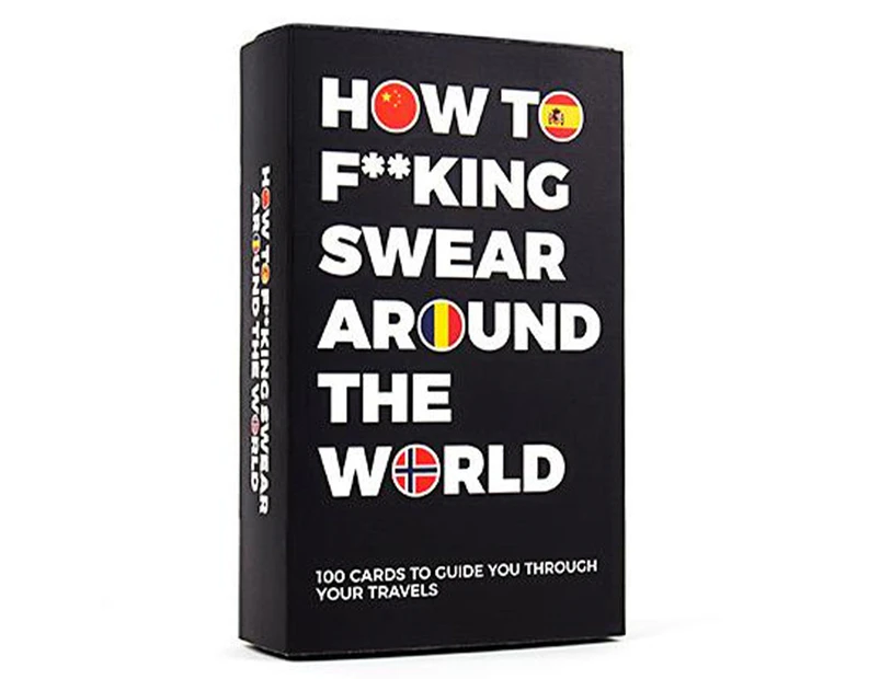 How To F**king Swear Around The World Cards