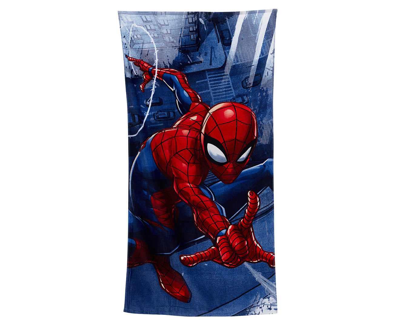 Marvel Spider-Man 140x70cm Printed Kids Towel | Catch.co.nz