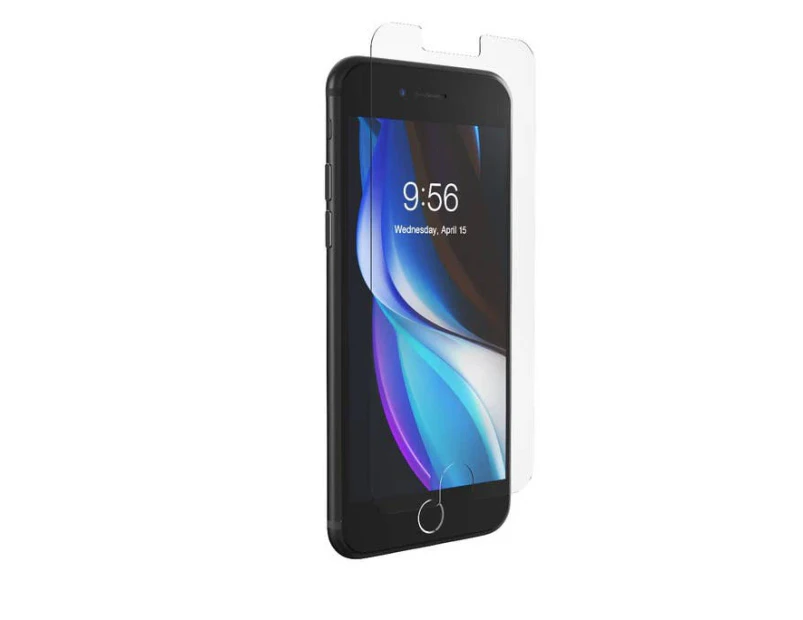 ZAGG InvisibleShield Glass Elite+ Anti-Bacterial Screen Protector For iPhone SE(3rd/2nd gen)/8/7/6s