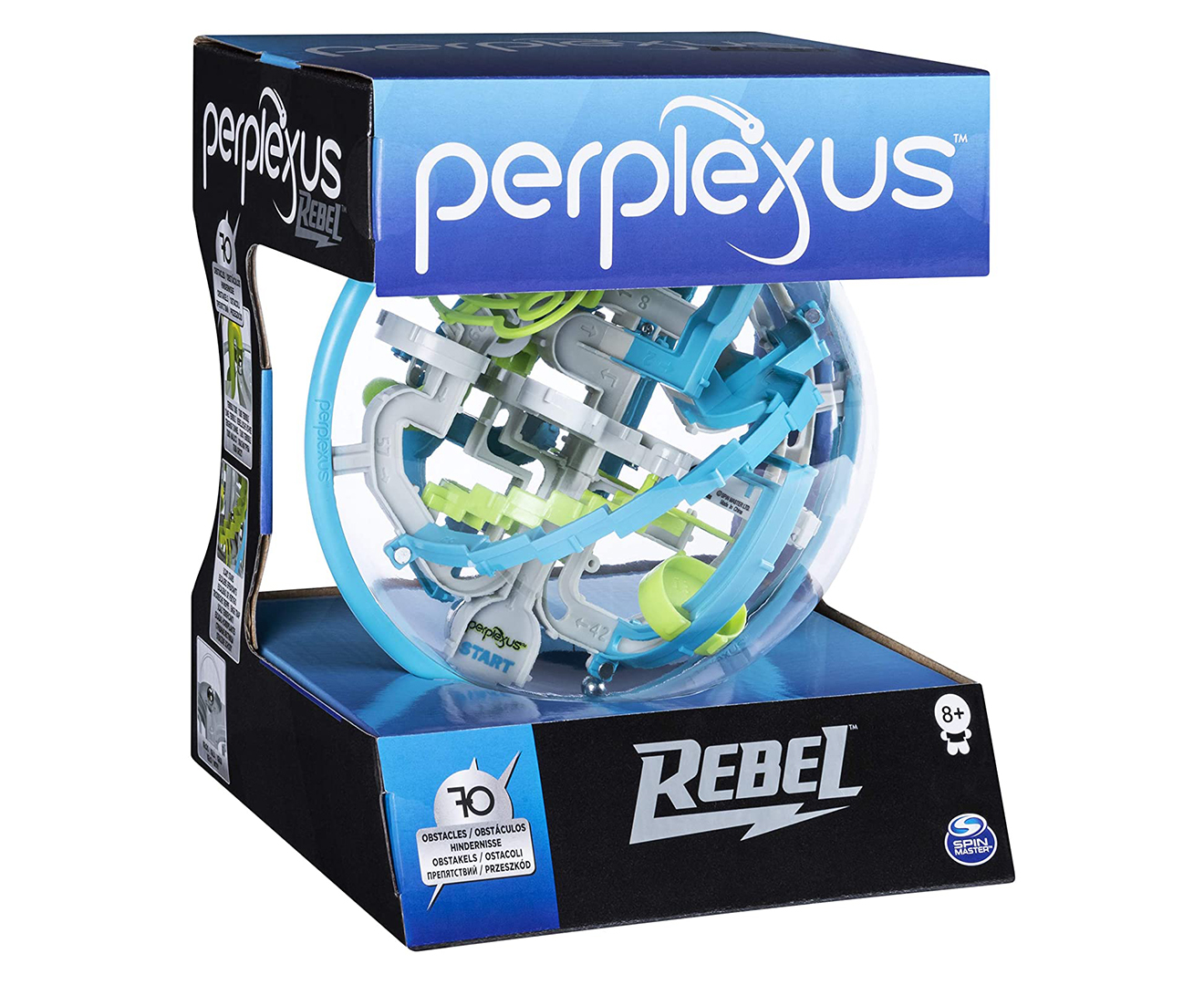 Spin Master Perplexus Rebel, 3D Ball Labyrinth with 70 Obstacles - for  Fingery Perplexus Fans from 6 Years & 6059581 BGM OGM Perplexus Go GML  (Assorted): : Toys
