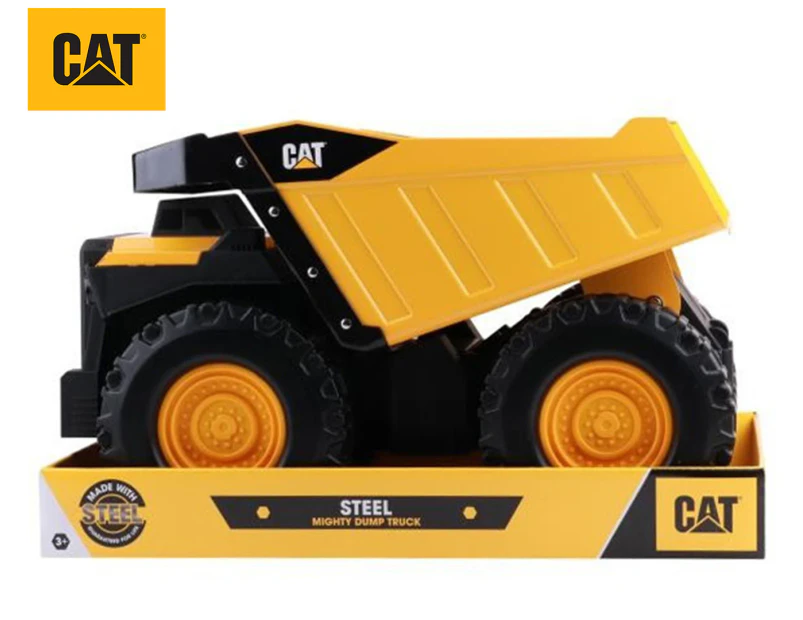 CAT 20" Steel Might Dump Truck XL Kids/Children Construction Playing Toy 3+