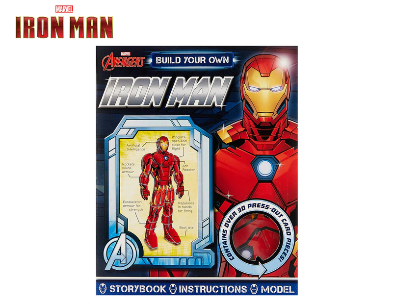 Marvel Avengers Iron Man: Build Your Own Book & Model Set