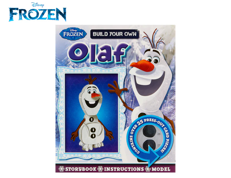 Disney Frozen Olaf: Build Your Own Hardcover Book & Model Set