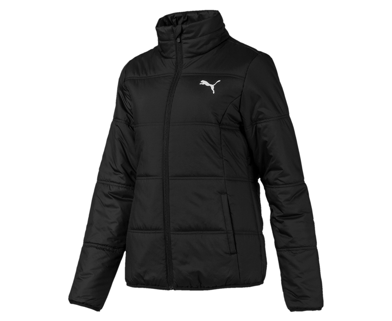 Puma womens essentials long padded coat puma black hotsell