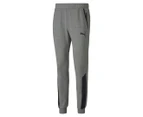 Puma Men's RTG Knitted Trackpants / Tracksuit Pants - Medium Grey Heather