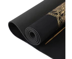 6mm Micro Textured Anti Slip TPE Yoga Mat Fitness Multi-Purpose 183x68cm - Thai Elephant