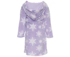 Frozen Girls' Hooded Dressing Gown - Purple