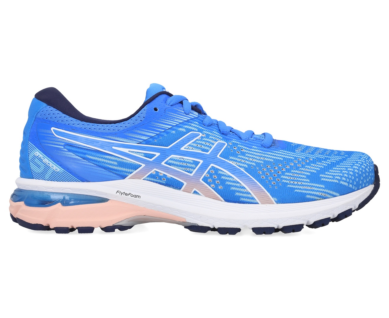 ASICS Women's GT-2000 8 Running Shoes - Blue Coast/White | Catch.com.au