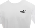 Puma Men's Essentials Small Logo Tee / T-Shirt / Tshirt - Puma White