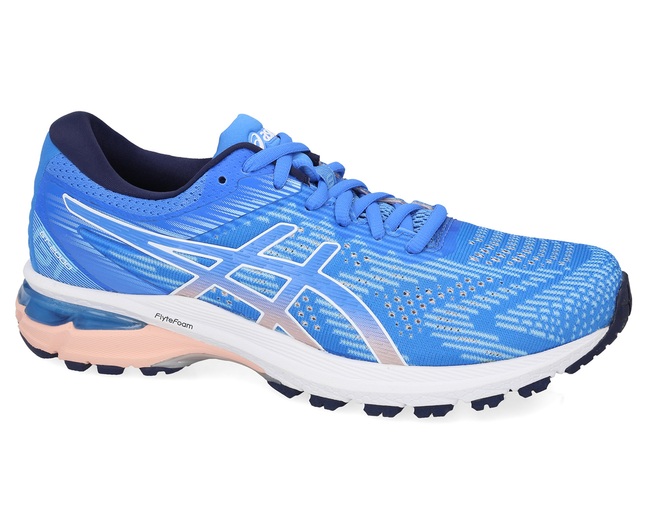 ASICS Women's GT-2000 8 Running Shoes - Blue Coast/White | Catch.com.au