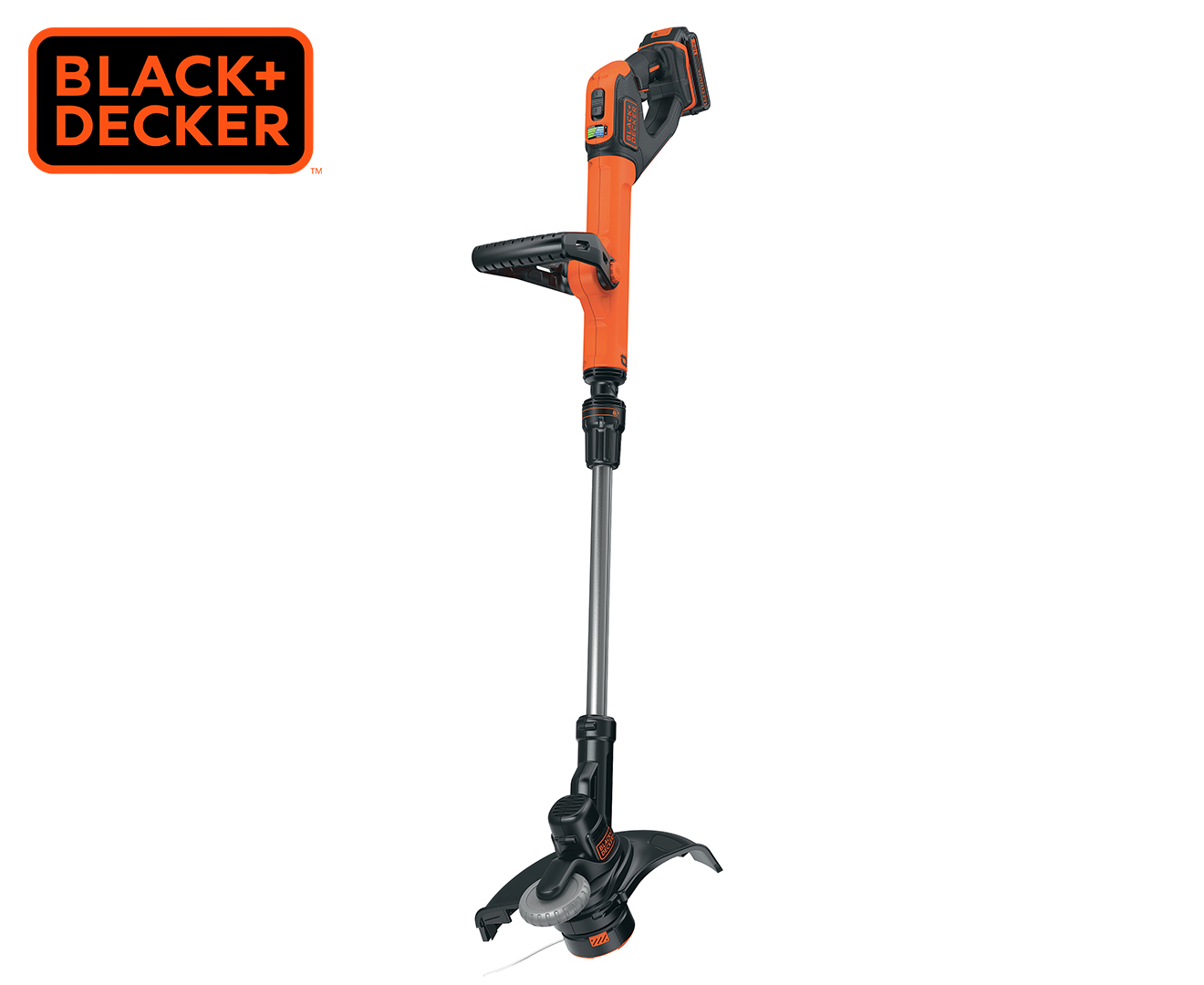 Black Decker 18V Lithium Ion Cordless Strimmer Catch .au