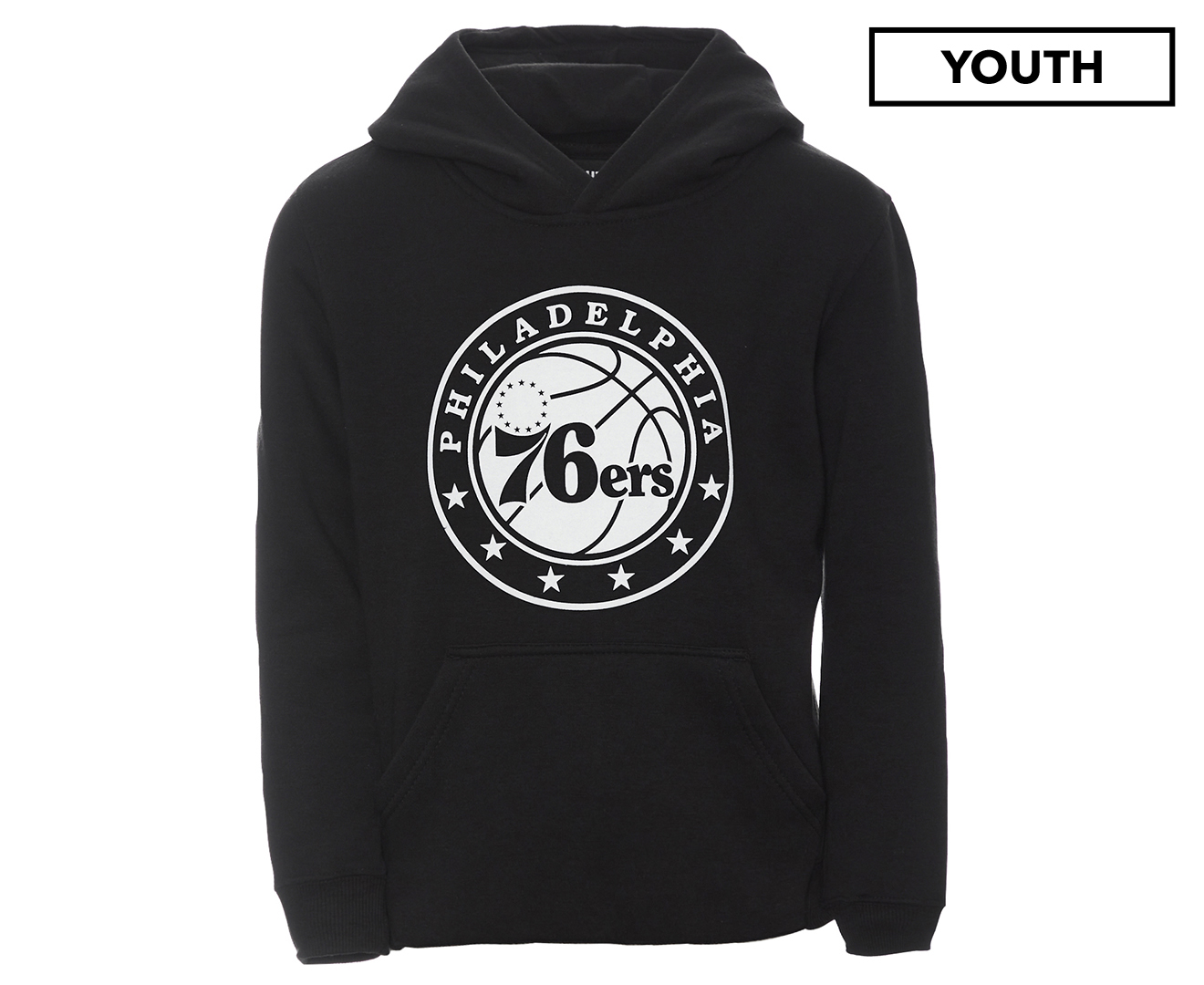 youth sixers hoodie