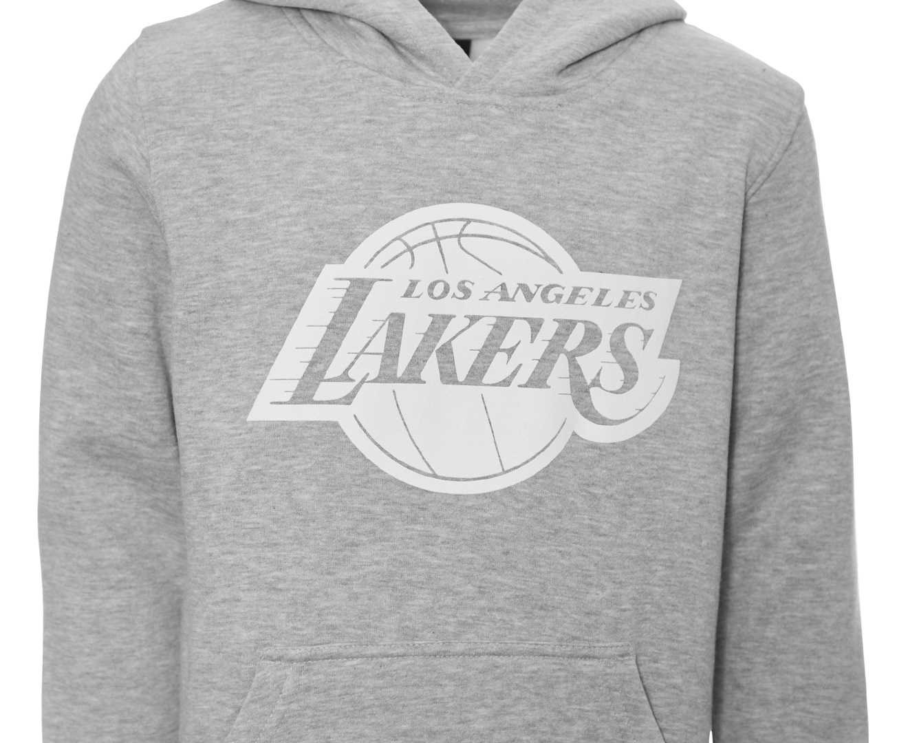 Gray hot sale lakers hoodie