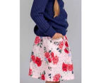 Oobi Girls' Tilda Skirt Pink Bouquet