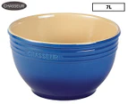 Chasseur 7L Large Stoneware Mixing Bowl - Blue