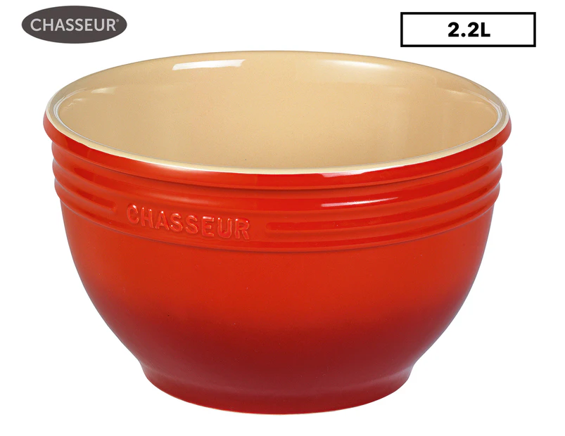Chasseur 20.5cm Mixing Bowl - Red