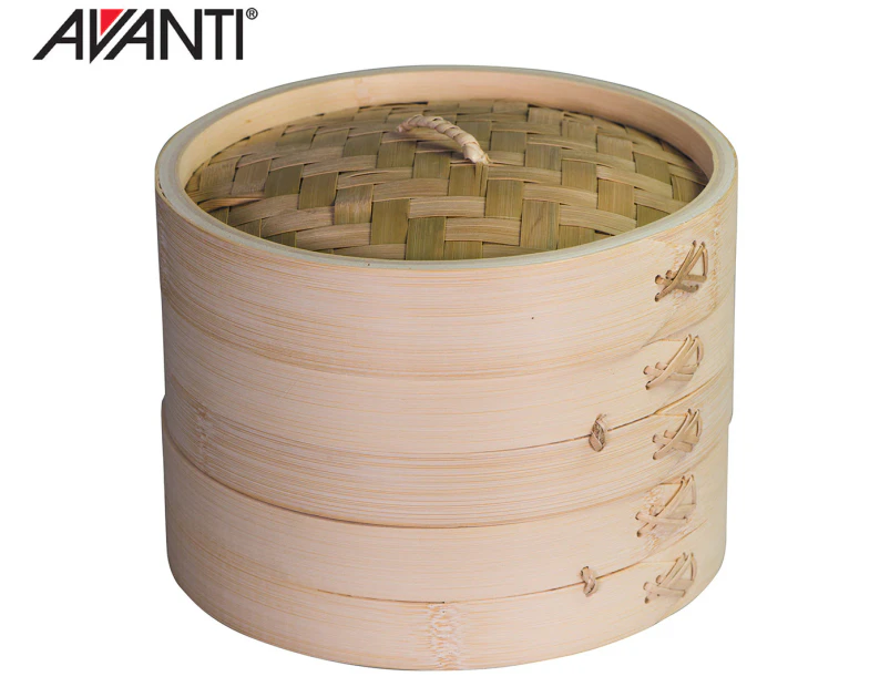 Avanti 20cm Bamboo Steamer Basket
