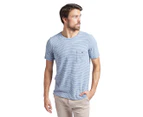 Academy Brand Men's Fairfax Tee / T-Shirt / Tshirt - Blue Haze
