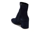 Aquatalia Womens Charlee Leather Closed Toe Ankle Fashion Boots