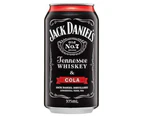 Jack Daniels Tennessee Whiskey & Cola Cans 330ml (24pk) - 24 pack