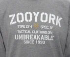 Zoo York Men's Tactical Crew Sweatshirt - Grey Heather